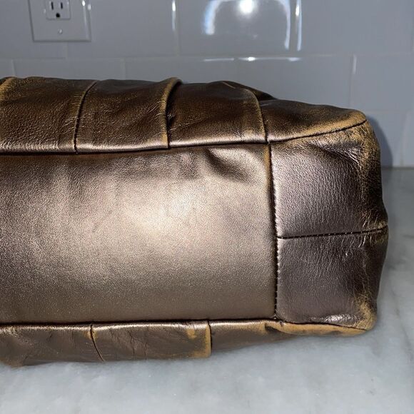 Coach Maggie Madison Leather Hobo Shoulder Bag HTF - Picture 10 of 17